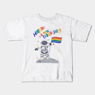 Gay Astronaut Kids T-Shirt